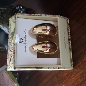 House of Harlow 1960 Gold Earrings*NWOT*